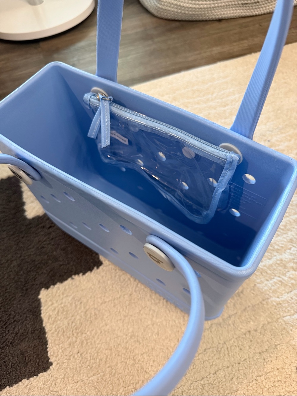 BOGG BAG Small Classic Tote in Light Blue - Picture 7 of 9